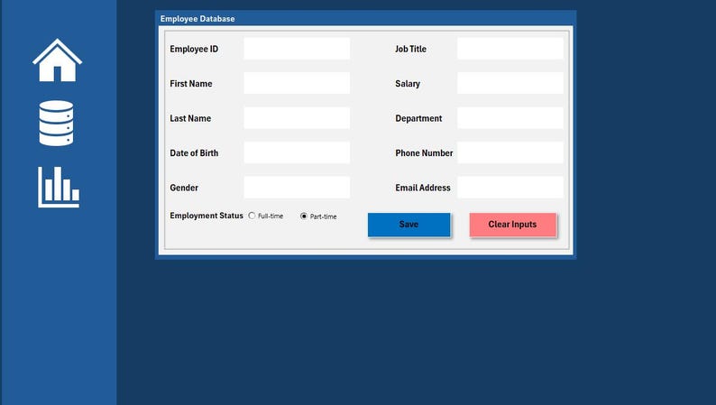 All-in-one Employee Database Excel Template | Track Staff Details, Kpis ...