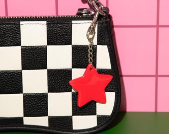 Star NFC Keychain – Tap-to-Link Social Tag, Digital Business Card Keychain, Phone Tap Charm for Profile Sharing & Creators