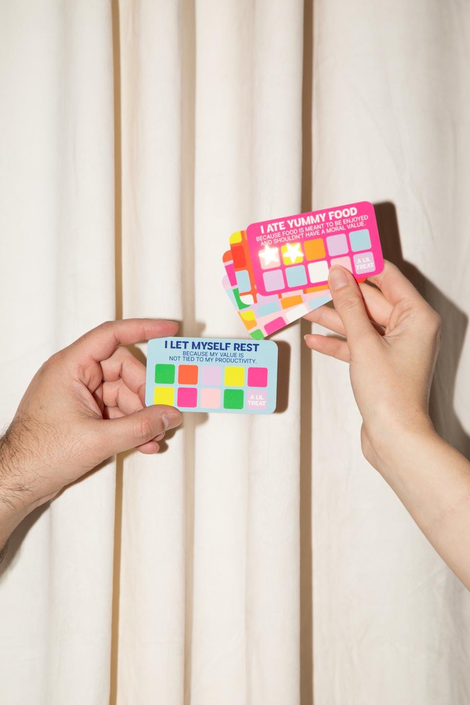 Self-Love Punch Card – Body Positivity Gift – Cute Wellness Card for Treat Yourself Days