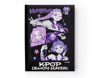 K-Pop Demon Hunters - Journal à couverture rigide vierge