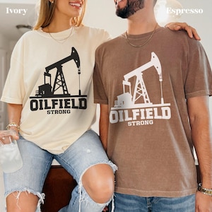 Oilfield Strong Unisex Graphic T-shirt | Pump Jack Oil & Gas Gifts