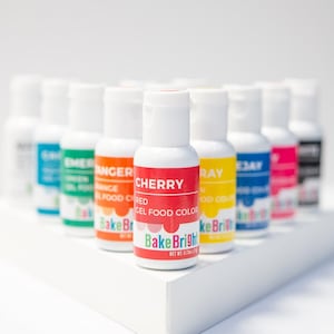Food Coloring Gel Set for Cakes, Cookies, Frosting, Fondant - 12 count - 21g (0.75oz) Bottles