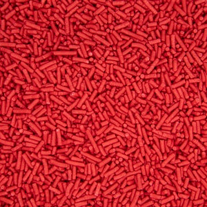 Jimmies Sprinkles Red | Red Vegan Jimmies Medley, Edible Blend - 4oz bottle