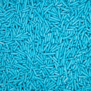 Jimmies Sprinkles Teal | Teal Aqua Blue Jimmies Medley, Edible Blend - 4oz bottle