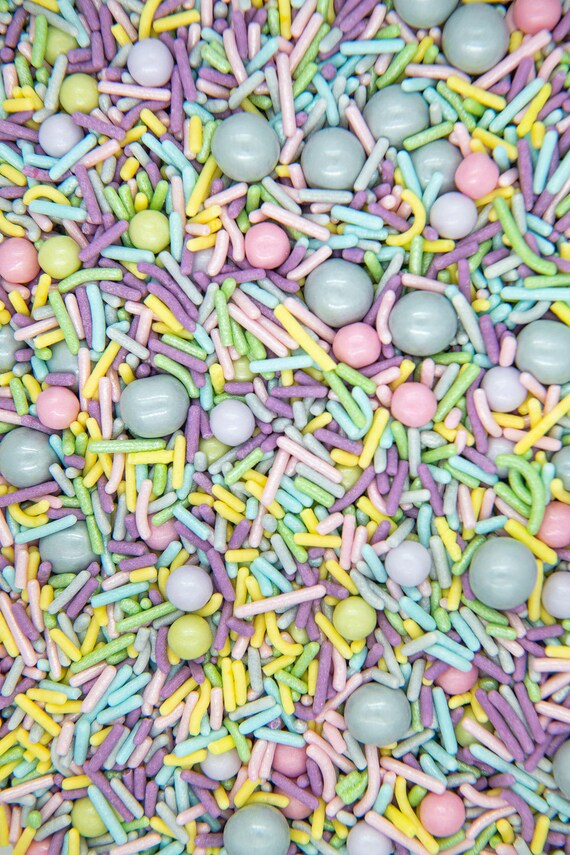 Sprinkles Mix - Sunday Best | Pastel Spring, Easter Sprinkle Medley, Edible Blend - 4oz bottle Il_570xn