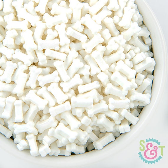 Candy Sprinkles Bones Dog Bone Candy Sprinkles 4oz Bottle by