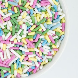 Natural Sprinkles - Rainbow Jimmies - 4oz Bag