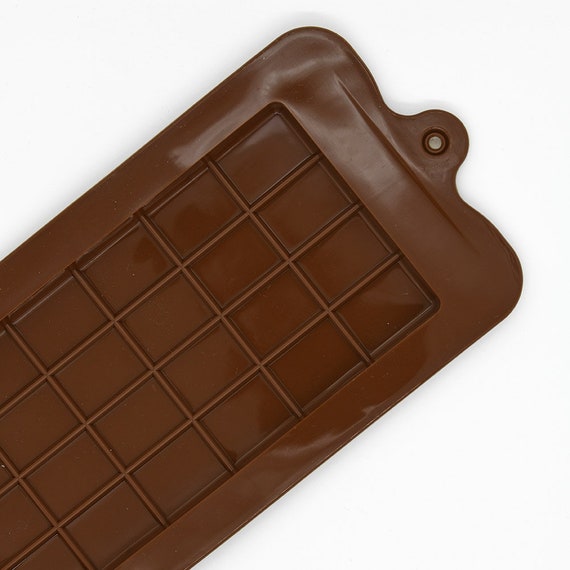 Chocolate Mold: Candy Bar | Glitter Chocolate Bar Silicone Mold