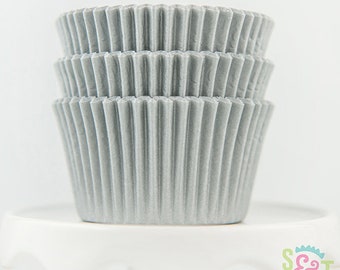 2 X 1-3/4 Taller Standard Size Greaseproof Baking Cup • Baking Liner •  Baking Cups • Muffins • Paper Liners • White Baking Cup