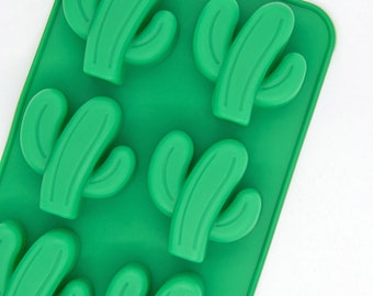 Chocolate Candy Mold: Cactus | Cactus Silicone Mold for Baking, Gummies, Soap Making