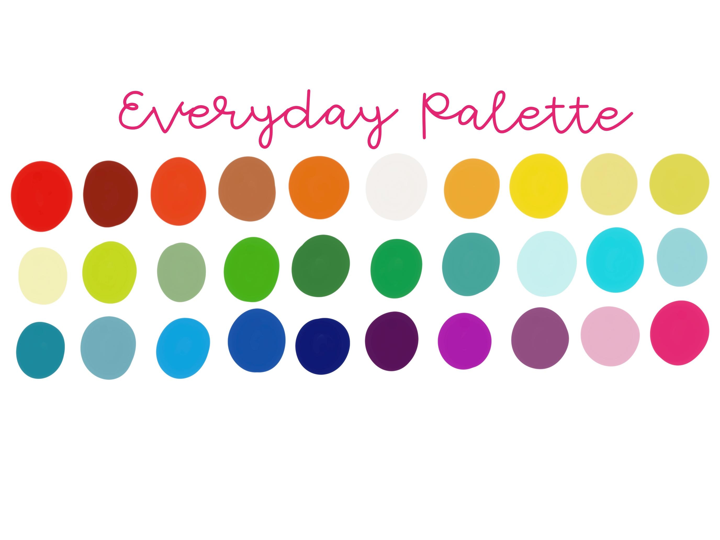 Paleta Procreate Everyday Colors – Set de muestras diario para arte digital sin esfuerzo
