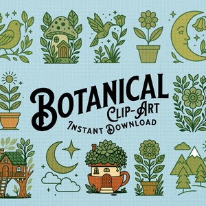 Colección de imágenes prediseñadas inspiradas en la naturaleza para descarga instantánea: perfectas para proyectos de diseño de sublimación.