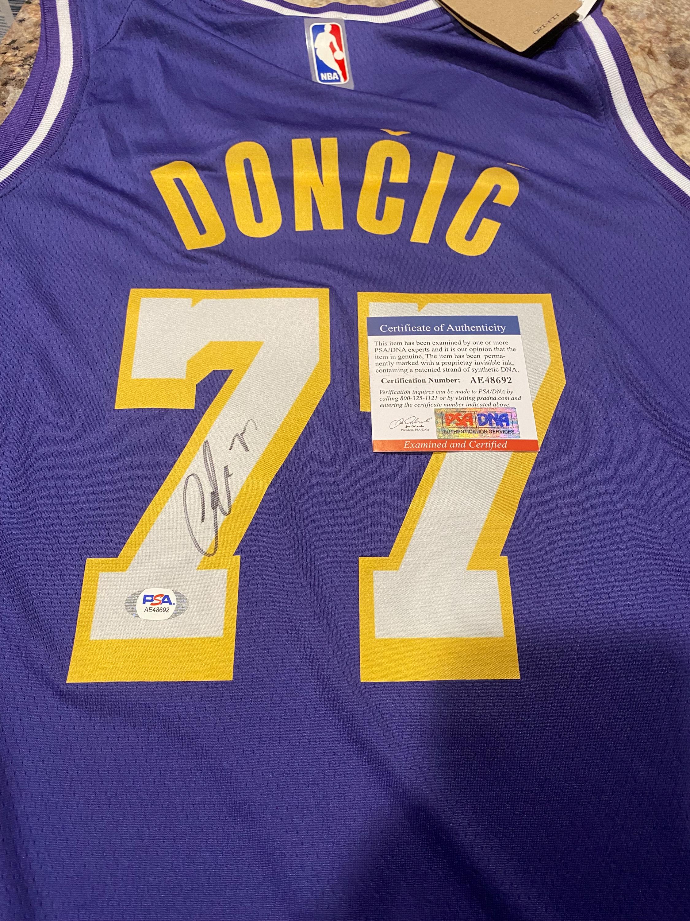 Luka doncic signed jersey - Etsy 日本