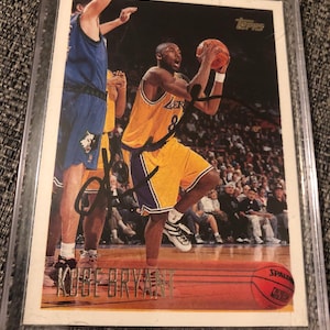 KOBE BRYANT AUTOGRAPH Basketball Karte