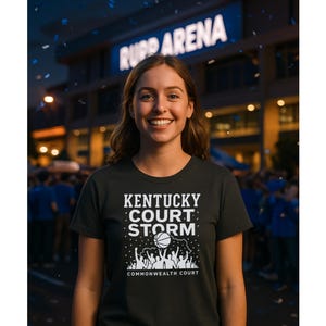 Kentucky Basketball Court Storm t-shirt