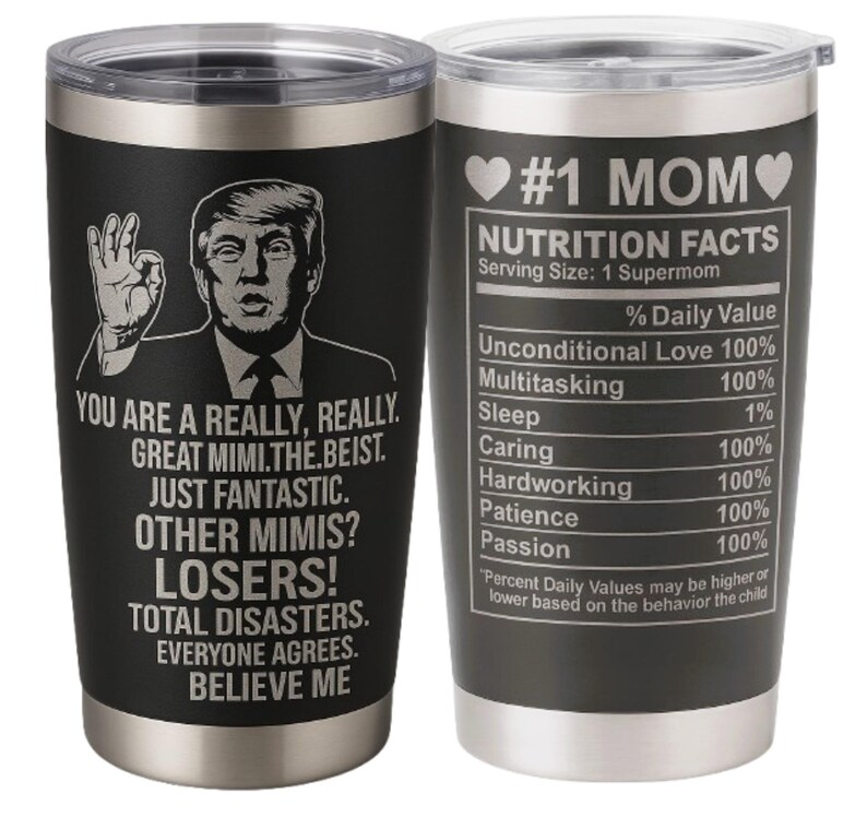 Trump-Inspired Dad Tumbler – Funny Political Humor Gift Mom