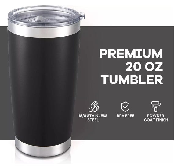 Dog Dad Tumbler 20oz - Personalized Stainless Steel Insulated Cup, Father's Day Gift For Dog Lovers - View #2