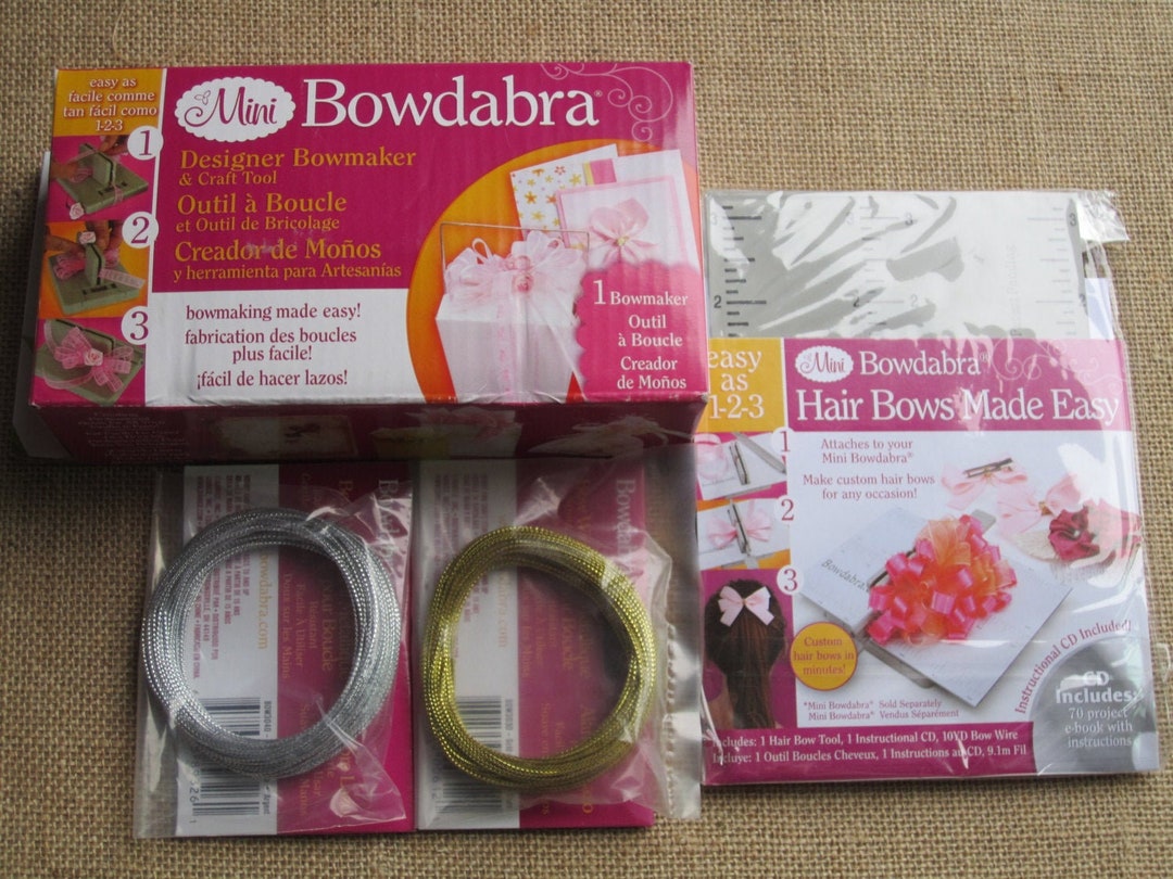 Bowdabra Hair Bow Making Kit - Darice