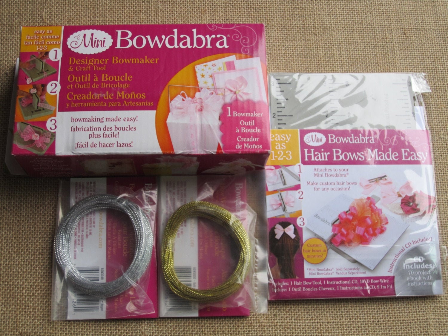 Bowdabra Hair Bow Making Kit 