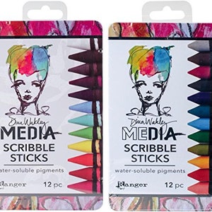 thumbnail image 2 of Scrapbooking 6 X 9 RangerWords In Faces Dina Wakley Edia Cling Staps 2 of 11