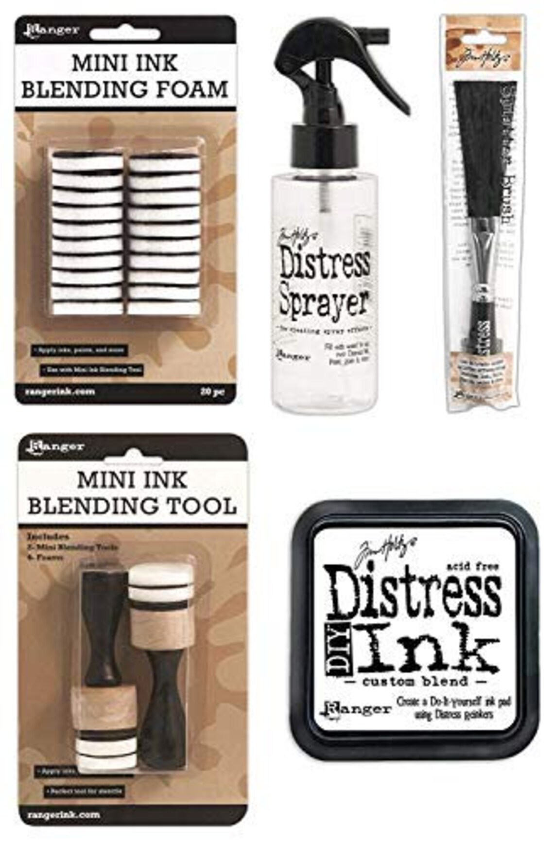 Tim Holtz Distress Sprayer Splatter Brush DIY Ink Pad and - Etsy