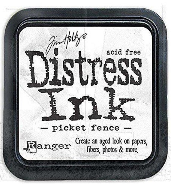 Tim Holtz Ranger Distress Embossing Ink Stamp Pad & Re-Inker Refill Clear  Ink
