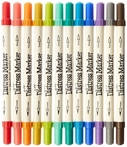 100 Colored Markers Adult Coloring Book, Drawing Markers Pens 4.7mm Chisel  & 4.1mm Bullet Twin Tips 100 Unique Colors 