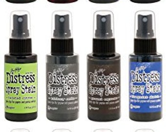 Ranger - 12 Color of the Month 2015 - Tim Holtz - Distress Spray Stain Bundle