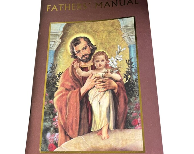 Vintage Fathers’ Manual Pocket Prayerbook • Catholic Devotional Book
