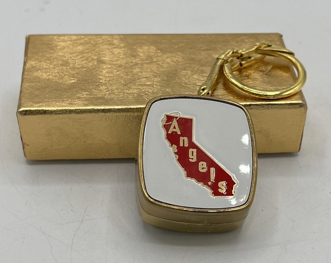 Vintage Sankyo Music Box Keychain – Japan “Take Me Out to the Ballgame”