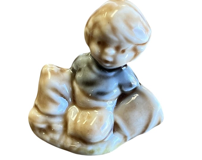 Wade Whimsies Red Rose Tea Jack Nursery Rhyme Jack and Jill Figurine Vintage