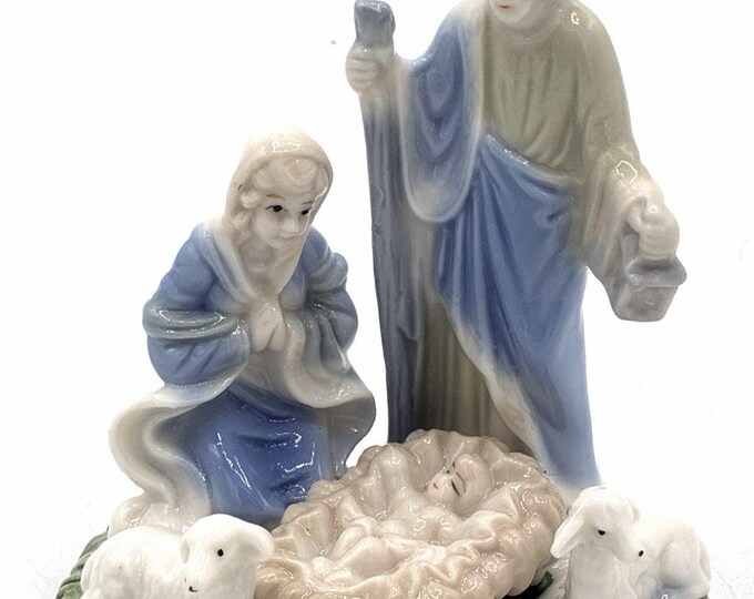 Cornerstone Creations 2000 Porcelain Nativity Holy Family Jesus Mary Joseph