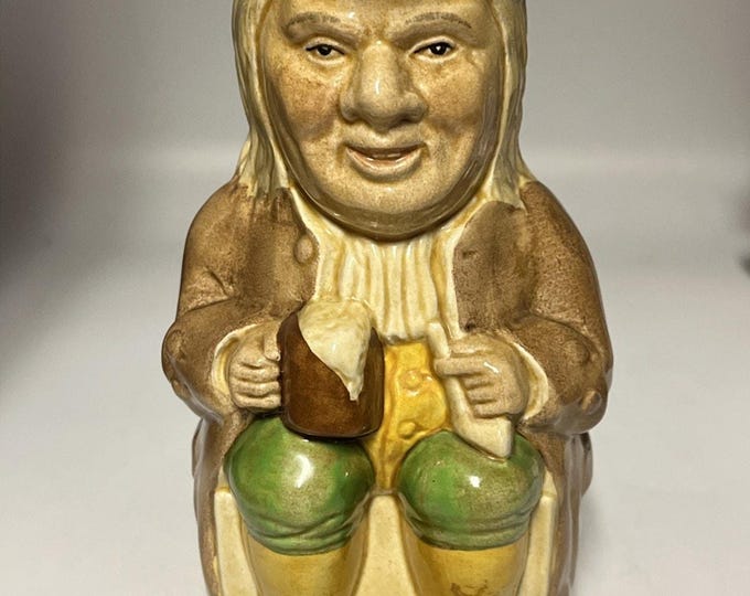 Wood & Sons Toby Mug LS Philpot, Made in England 7-1/2" Tall