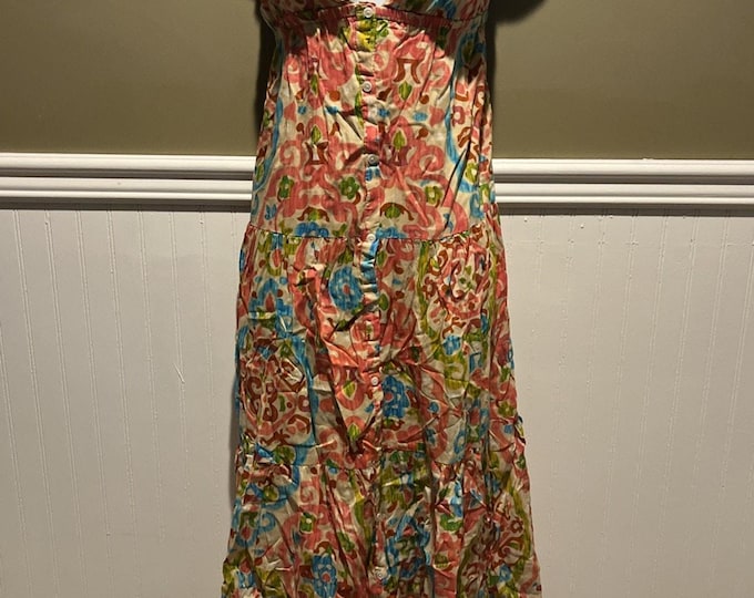 House of Harlow 1960 Floral Maxi Dress NWT Boho V‑Neck Size M