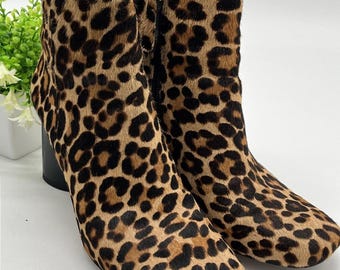 Kate Spade Leopard Haircalf Rudy Booties - Damen Ankle Boots Gr. 6