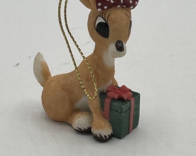 CLARICE REINDEER Island of Misfit Toys Rudolph Ornament Enesco No Box, CVS 2004