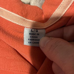 Tommy Bahama Coral Silk Short Sleeve Button Up Shirt Size L image 9