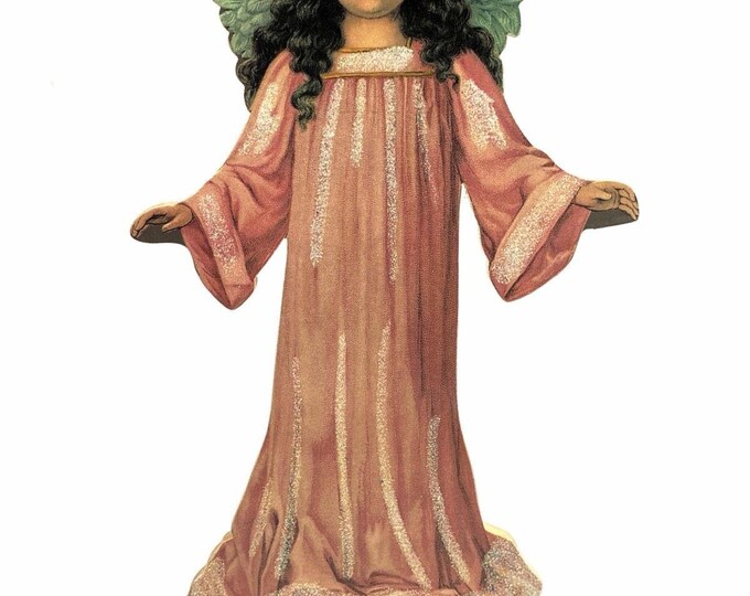 Frogmore Victorian Angel Music Box Dance Sugar Plum Fairy Wood 9.5” Vintage