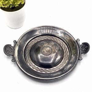 Antique Reed & Barton Silver Plate Double Handle Bowl 2760 Victorian 7 Inch