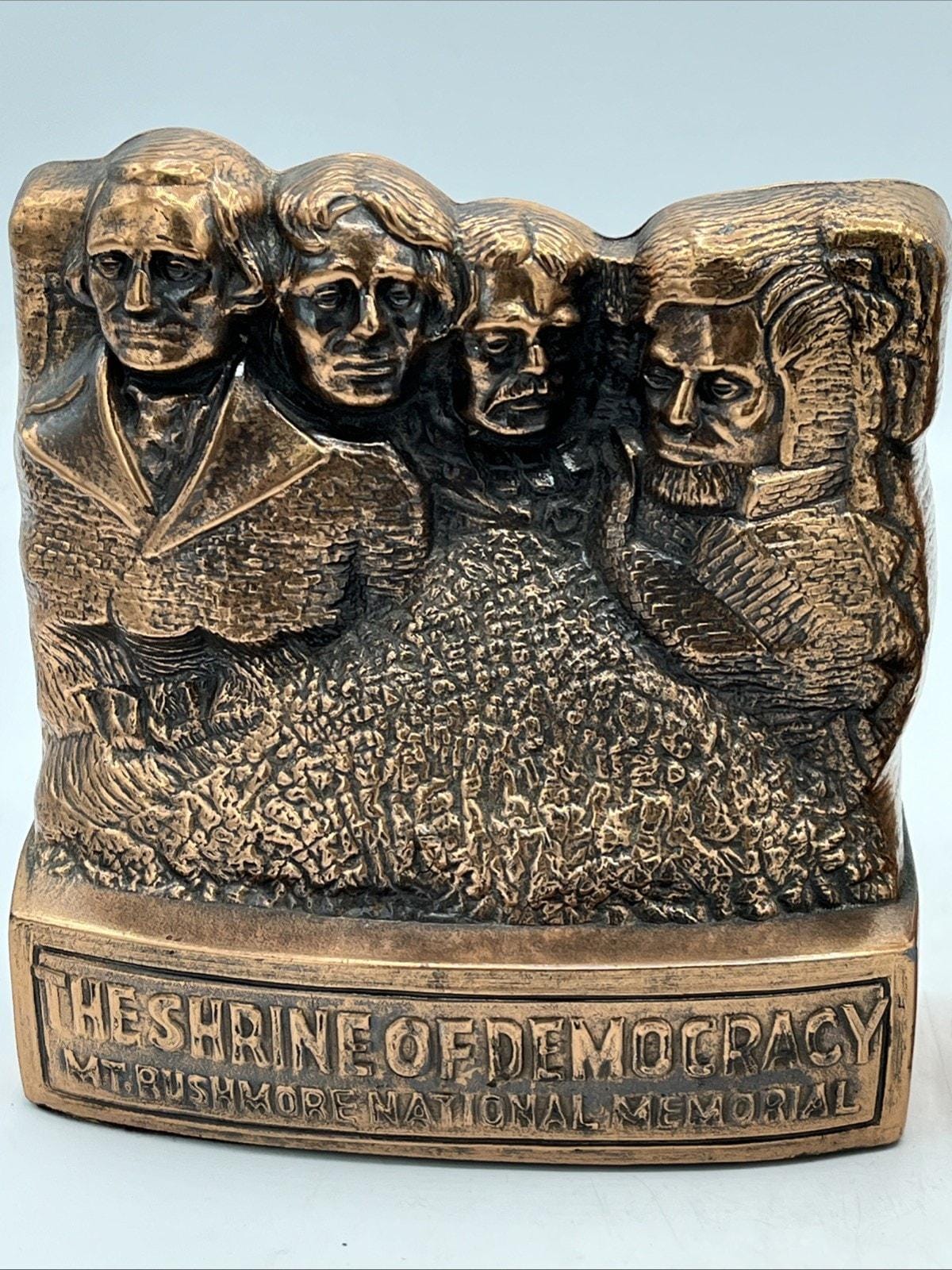 Mt. Rushmore National Memorial Park Vintage Bookends 