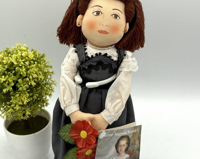 Cleveland Museum Art Renoir Romaine Lacaux Doll MerryMakers 11” w Tag
