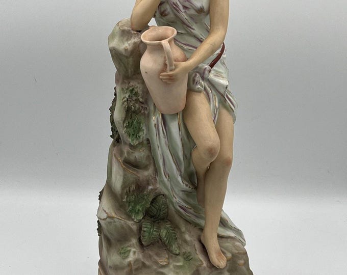 Vintage figurine Statue Greek Mythology - Sylvan China - Japan 14” 1584 Marked
