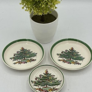 Christmas Tree Grove Spode - Etsy Canada