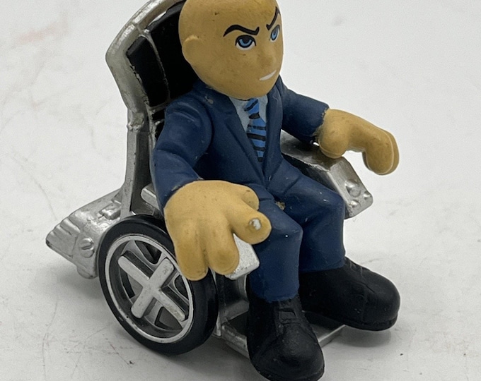 Hasbro Marvel Comics Super Hero Squad X-Men Professor X 2" Action Figure 07’ Vtg