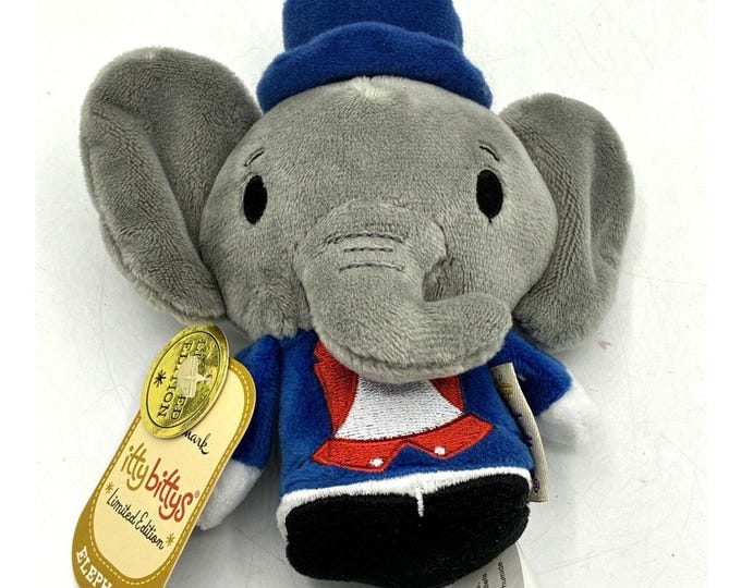 Hallmark Itty Bittys Republican Elephant Limited Edition Political Plush NWT