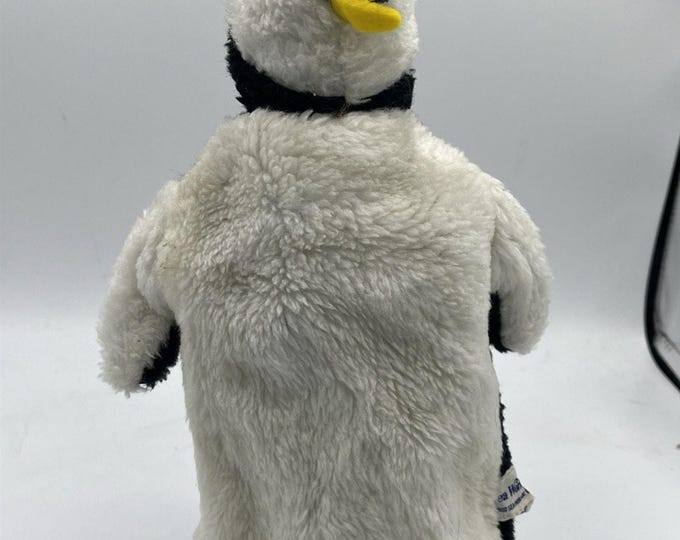 Vintage 1980 Sea World Hand Puppet Penguin 10” Hard To Find