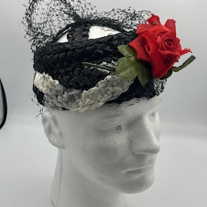 Floral Pillbox Hat - Etsy display picture 3