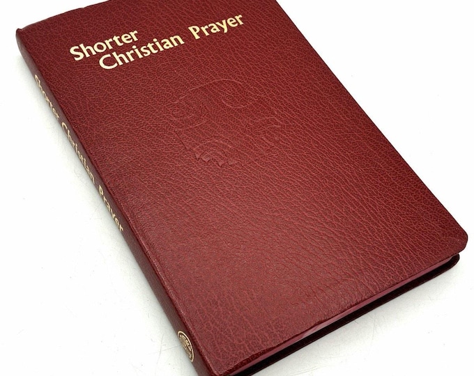 Shorter Christian Prayer Catholic Book Publishing Company 1988
