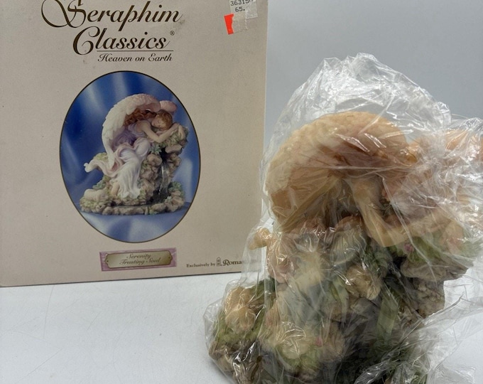 Seraphim Classics Serenity Trusting Soul Angel Figurine Roman Inc #81489 IOB