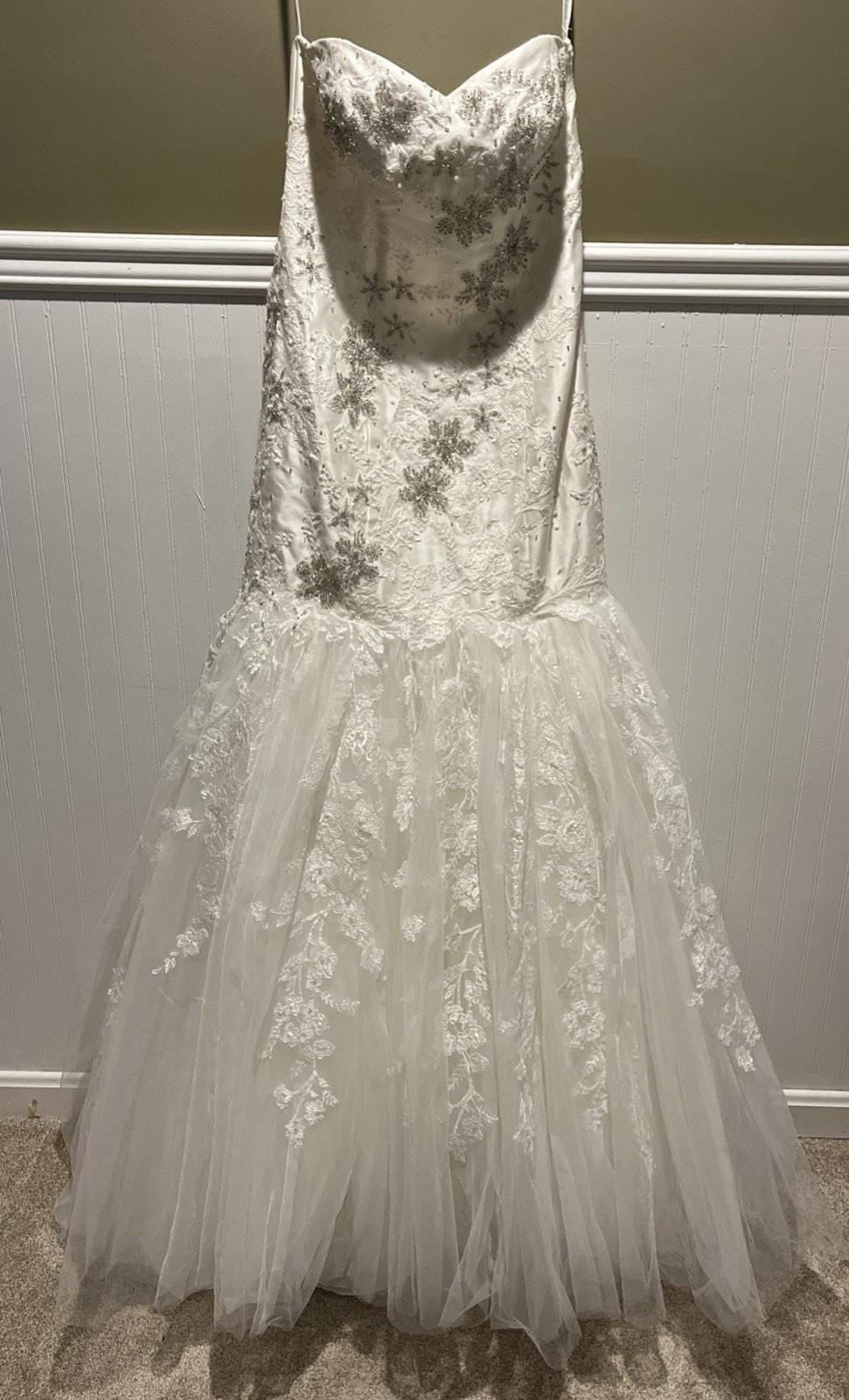 chinese dress ladies Oleg Cassini CWG878 – Nearly Newlywed main image 1
